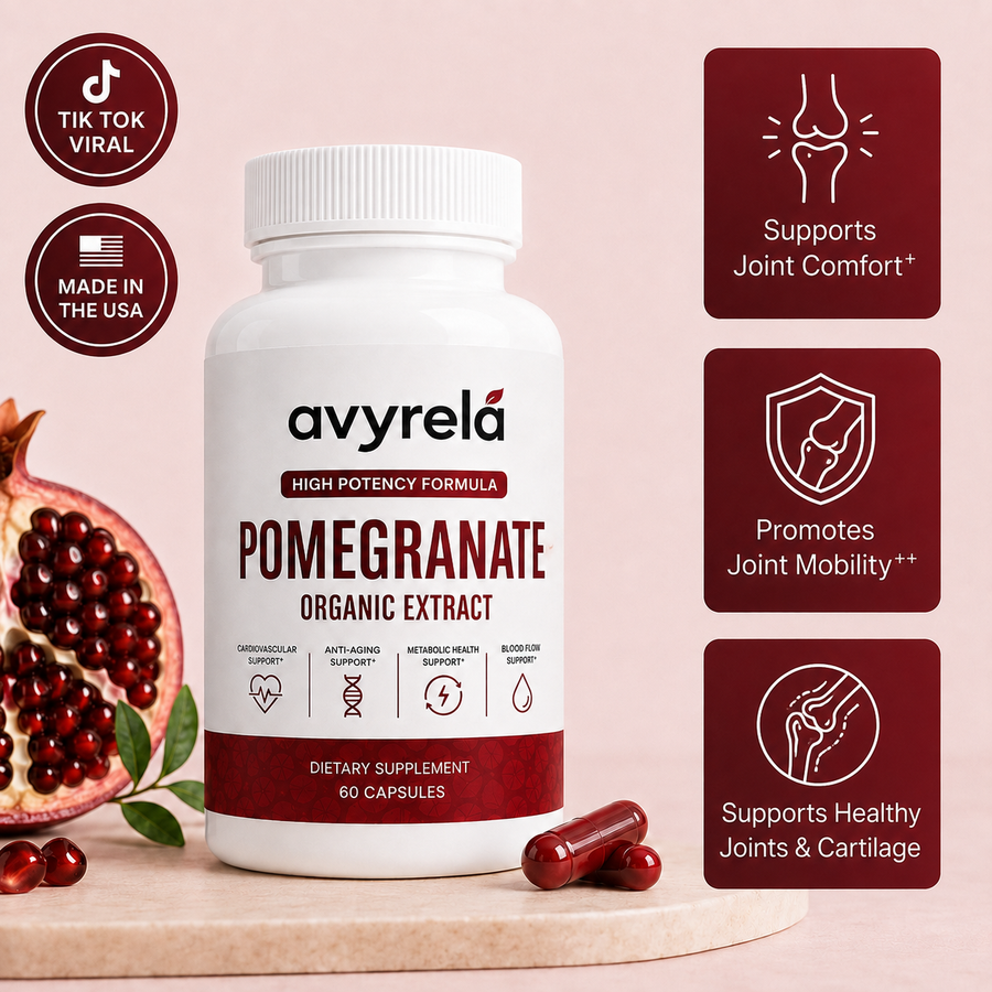 Organic Pomegranate Extract Capsules For Joints
