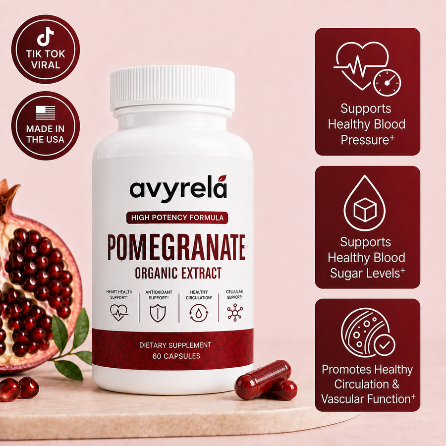Organic Pomegranate Extract Capsules