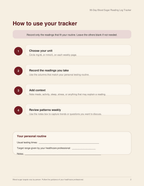 Avyrela 90-Day Blood Sugar Log Tracker